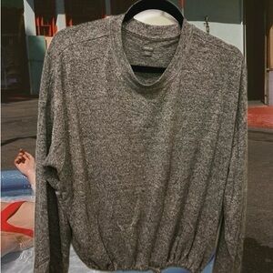 Soft Light Shirt with Drawstring Waist